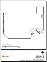 90 Nolan Ct, Markham, ON à louer Plan d’étage– Image 1 sur 1