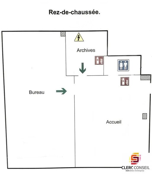 Local commercial dans Petit-Couronne à louer - Plan d’étage – Image 3 sur 9