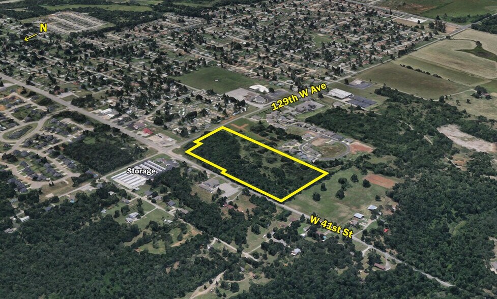 W 41st and 129th W Ave, Sand Springs, OK à vendre - Photo de l’immeuble – Image 3 sur 6