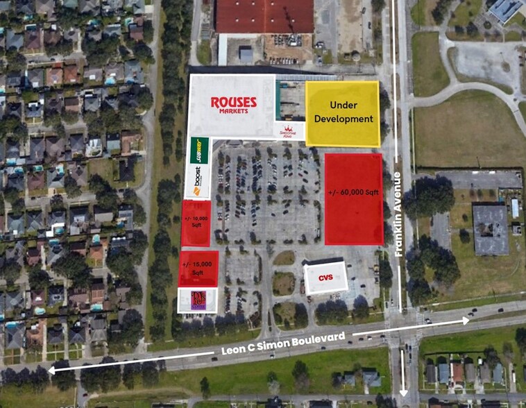 6650 Franklin Ave, New Orleans, LA à louer - Photo principale – Image 1 sur 1