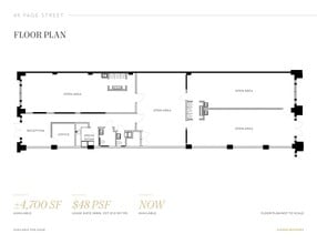 49 Page St, San Francisco, CA à louer Plan d’étage– Image 1 sur 1