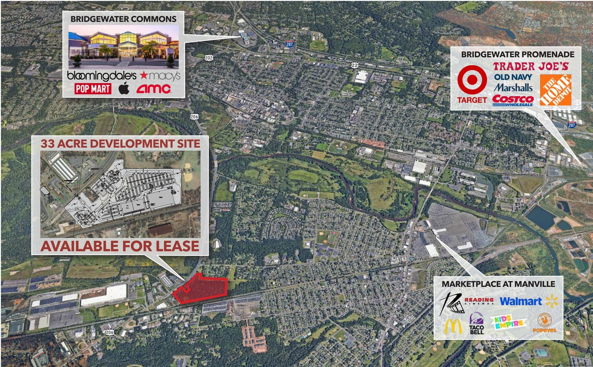 127 US 206 Hwy, Hillsborough, NJ à louer Photo de l’immeuble– Image 1 sur 5