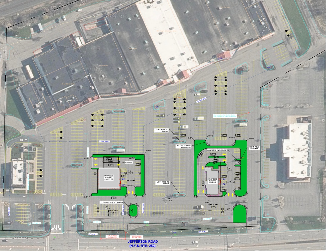 382-420 Jefferson Rd, Henrietta, NY à louer Plan de site– Image 1 sur 1