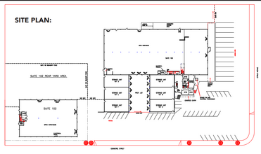 45585 Commerce St, Indio, CA à louer Plan de site– Image 1 sur 2