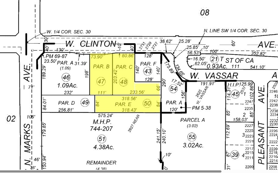 2741, 2755-2827 W Clinton Ave, Fresno, CA à louer - Photo de l’immeuble – Image 3 sur 3