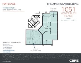 1060 Maitland Center Commons, Maitland, FL à louer Plan de site– Image 1 sur 1