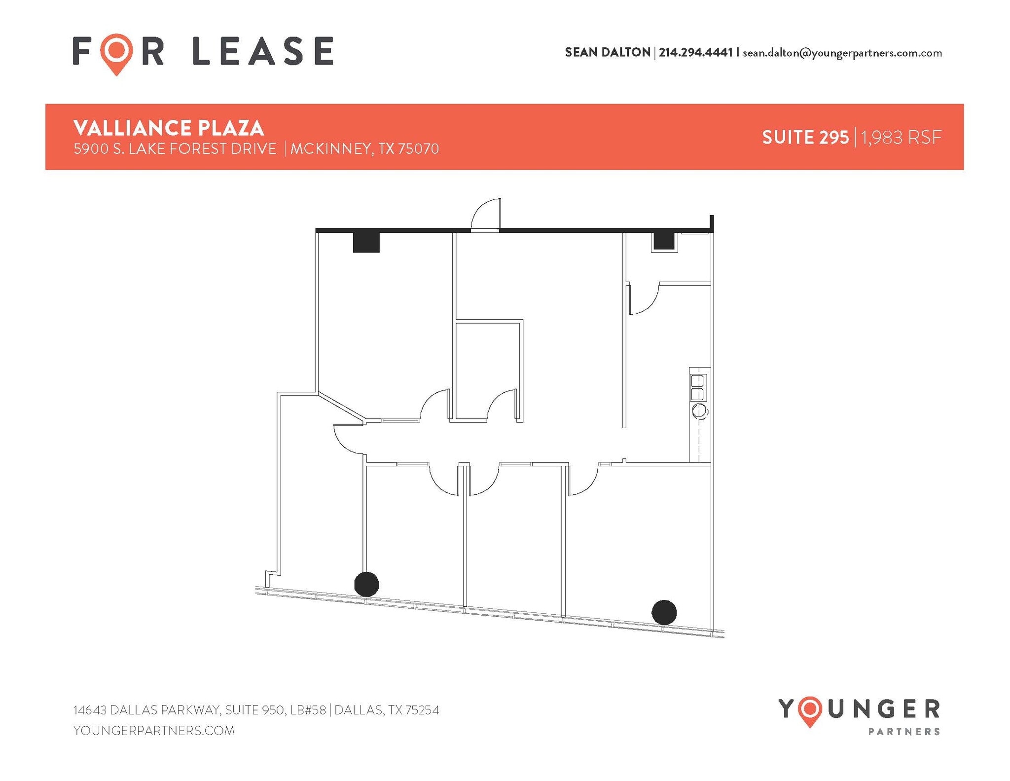 5900 S Lake Forest Dr, McKinney, TX à louer Plan d’étage– Image 1 sur 1