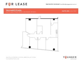 5900 S Lake Forest Dr, McKinney, TX à louer Plan d’étage– Image 1 sur 1