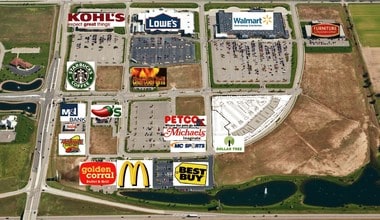 1100-1200 Meridian Dr, Plover, WI - VUE AÉRIENNE  vue de carte
