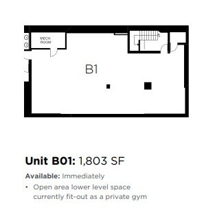 100 Lombard St, Toronto, ON à louer Plan d’étage– Image 1 sur 1