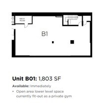100 Lombard St, Toronto, ON à louer Plan d’étage– Image 1 sur 1