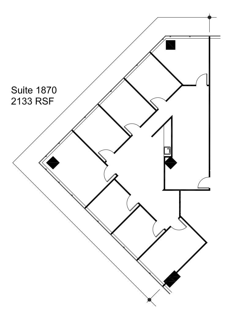 12222 Merit Dr, Dallas, TX à louer Plan d’étage– Image 1 sur 1