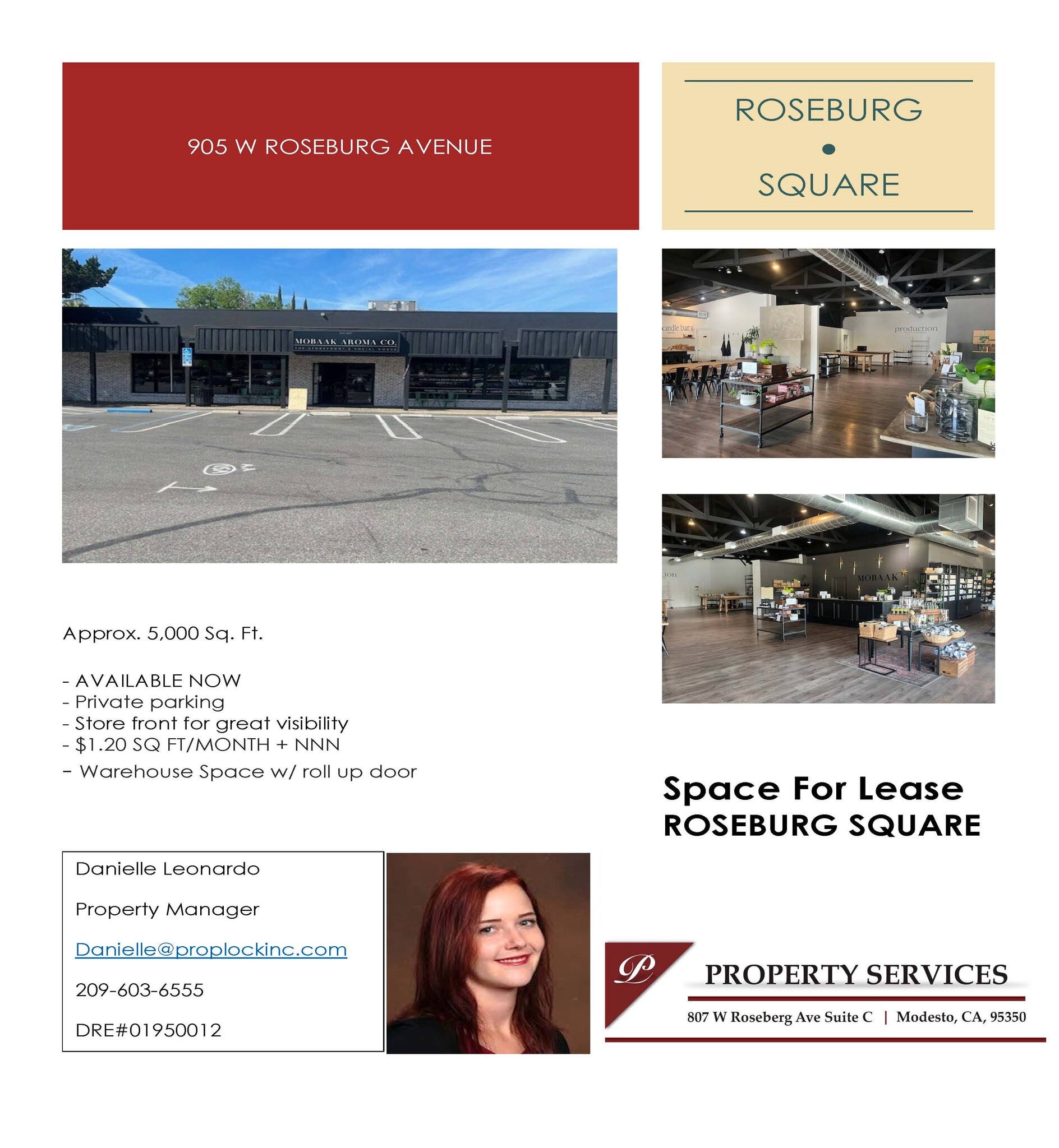 839-921 W Roseburg Ave, Modesto, CA à louer Photo intérieure– Image 1 sur 10