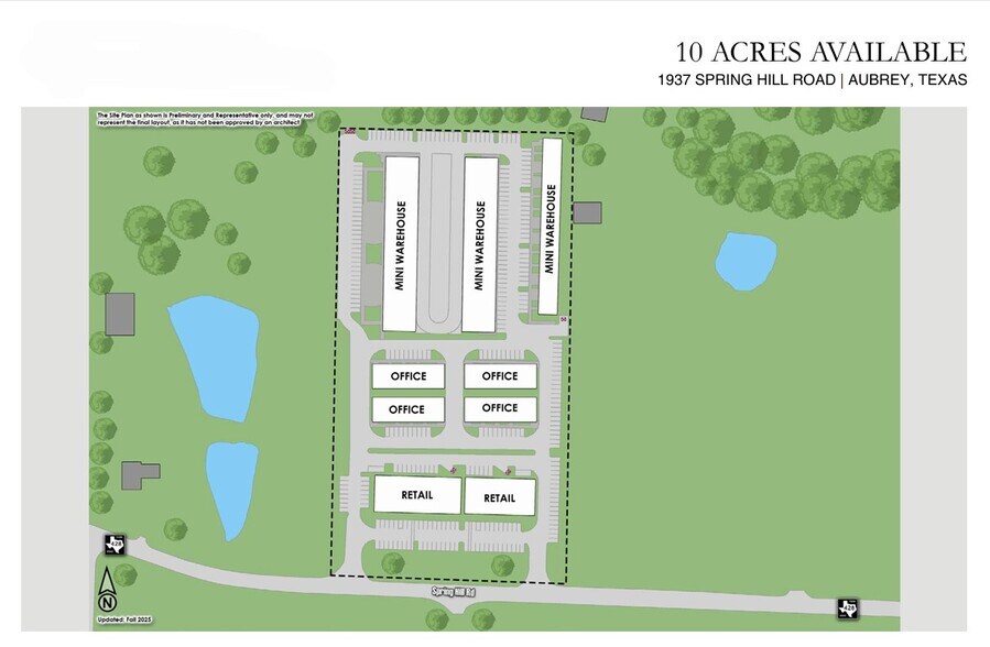 1937 Spring Hill Rd, Aubrey, TX à vendre - Photo de l’immeuble – Image 3 sur 43