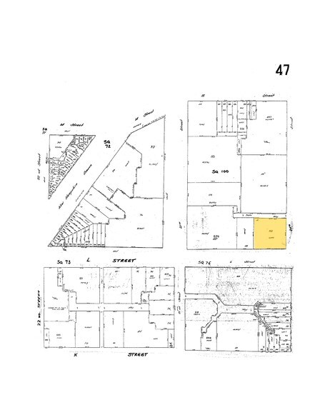 2021 L St NW, Washington, DC à louer - Plan cadastral – Image 2 sur 7