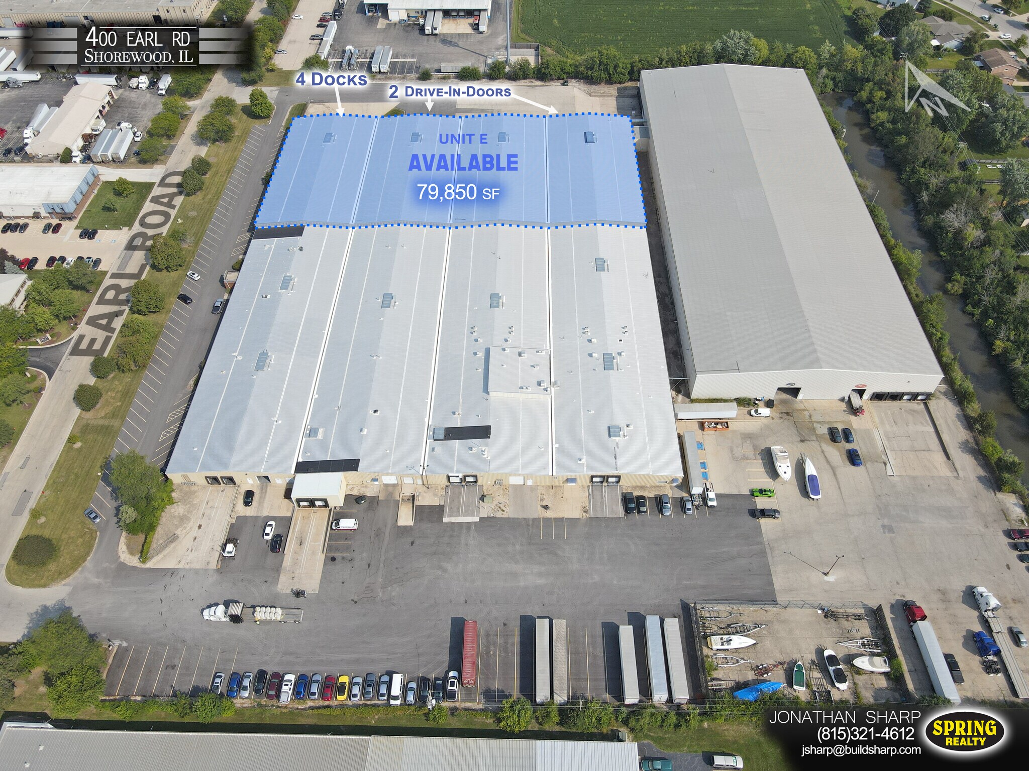 400 Earl Rd, Shorewood, IL à louer Aérien– Image 1 sur 10