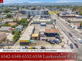 6542 - 6558 Lankershim Blvd, North Hollywood CA - Immobilier d'entreprise