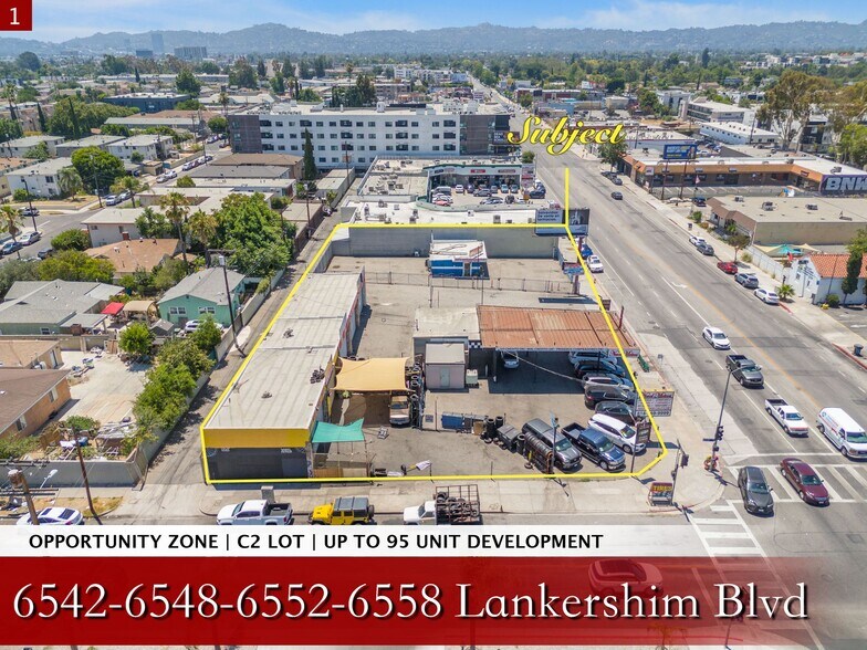 6542 - 6558 Lankershim Blvd, North Hollywood, CA à vendre - Photo principale – Image 1 sur 4