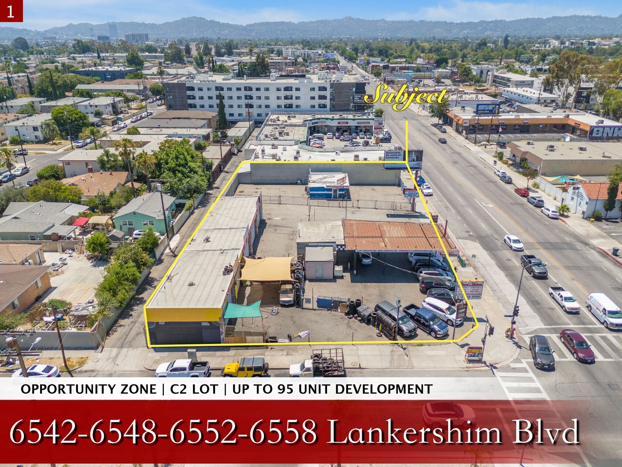 6542 - 6558 Lankershim Blvd, North Hollywood, CA à vendre Photo principale– Image 1 sur 5