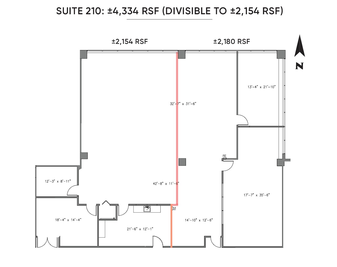 4221 Wilshire Blvd, Los Angeles, CA à louer Plan d’étage– Image 1 sur 1