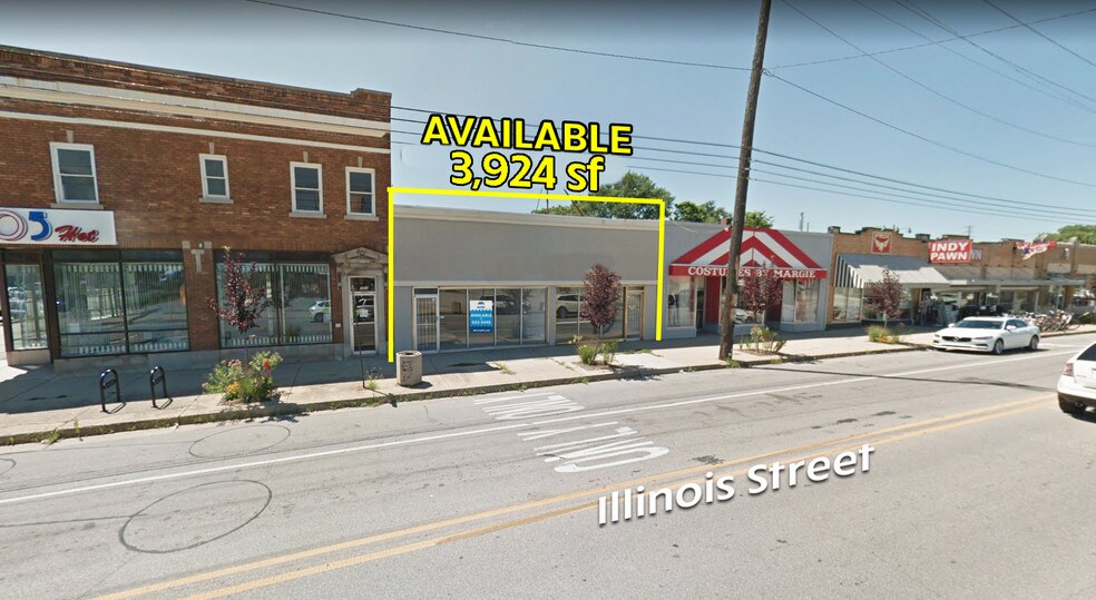 3814-3816 N Illinois St, Indianapolis, IN à louer - Photo de l’immeuble – Image 2 sur 4