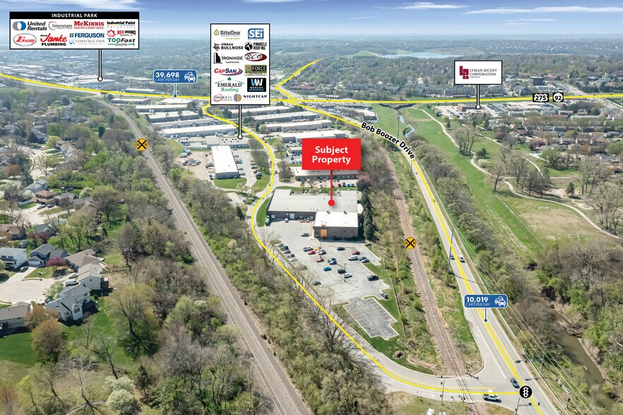 2020 S 156th Cir, Omaha, NE à vendre - Aérien – Image 2 sur 2