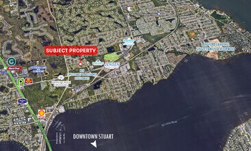 1542 Dove ave, Stuart, FL - Vue aérienne vue de carte