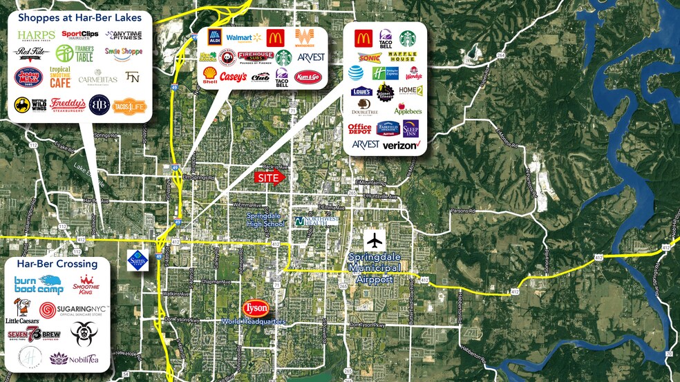 812 N Thompson St, Springdale, AR à louer - Photo de l’immeuble – Image 3 sur 3