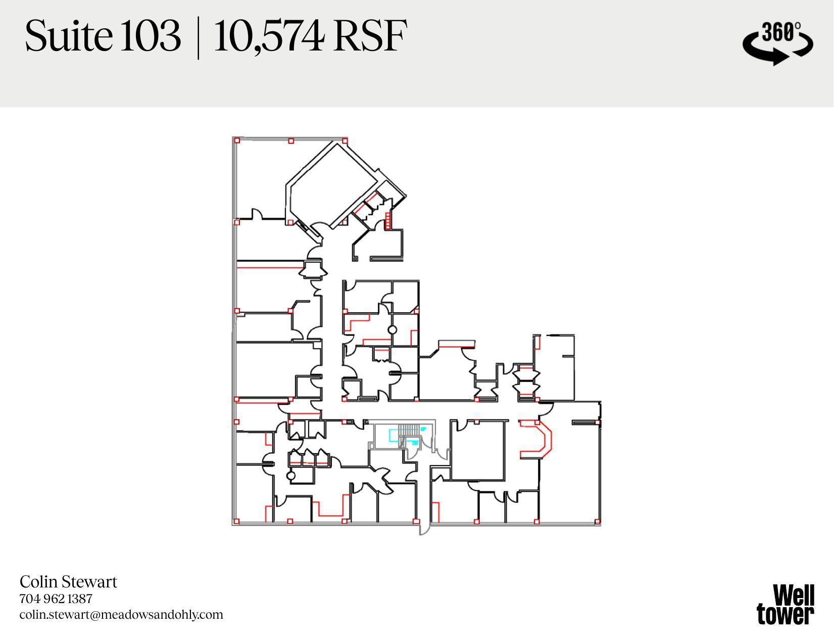 1718 E 4th St, Charlotte, NC à louer Plan d’étage– Image 1 sur 1