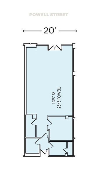 1-99 Jefferson St, San Francisco, CA à louer - Plan d’étage – Image 3 sur 4