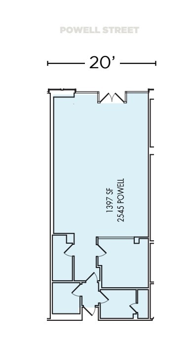 1-99 Jefferson St, San Francisco, CA à louer Plan d’étage– Image 1 sur 1