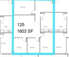 22375 Broderick Dr, Sterling, VA à louer Plan de site– Image 1 sur 2