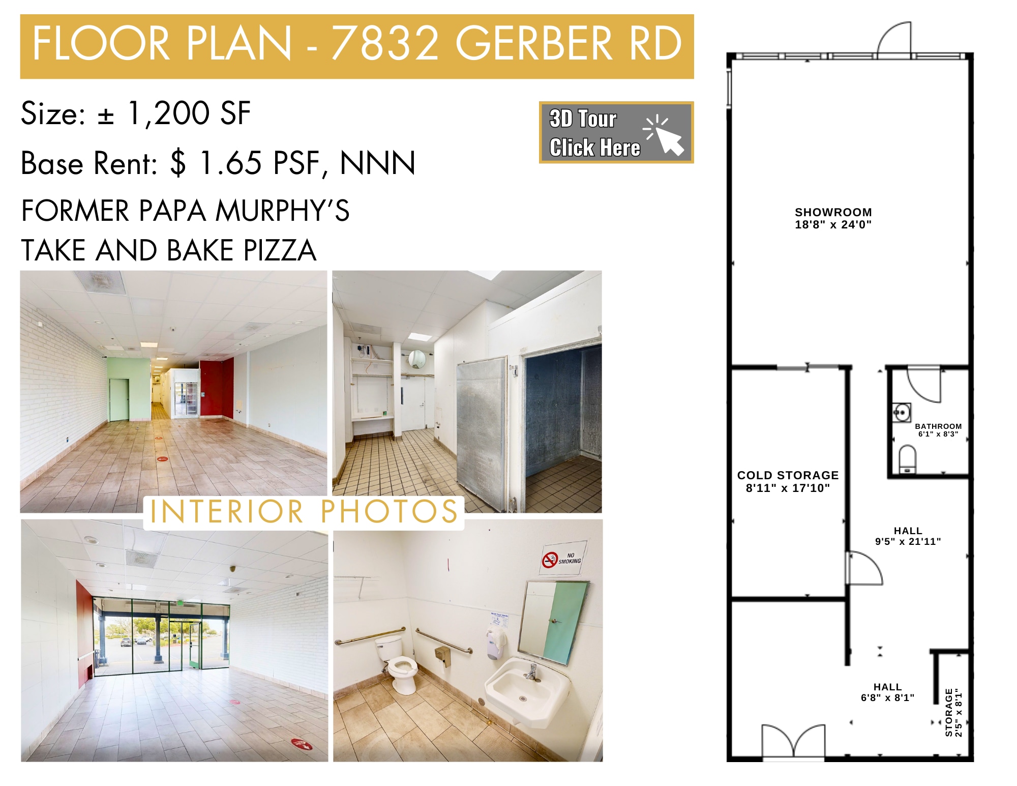 7802-7856 Gerber Rd, Sacramento, CA à louer Photo intérieure– Image 1 sur 3