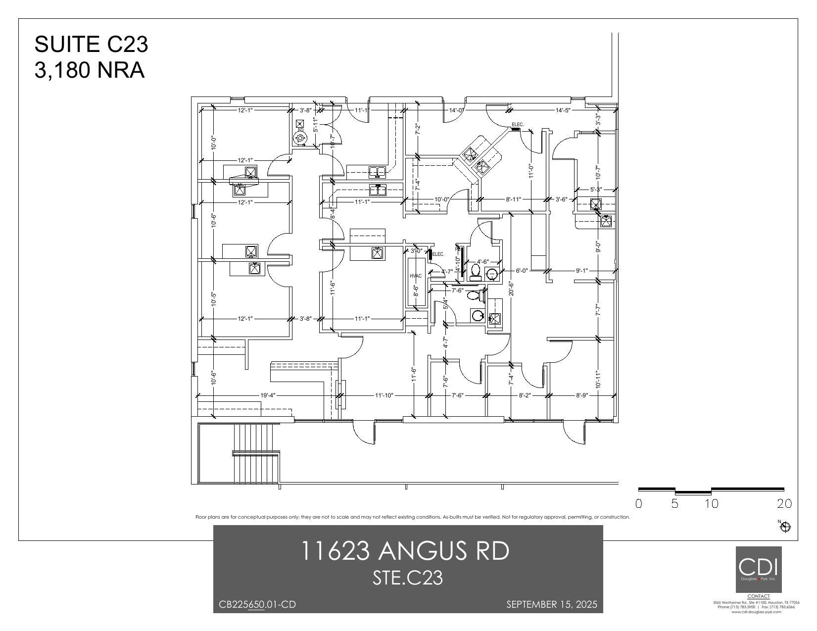 11623 Angus Rd, Austin, TX à louer Plan d’étage– Image 1 sur 1