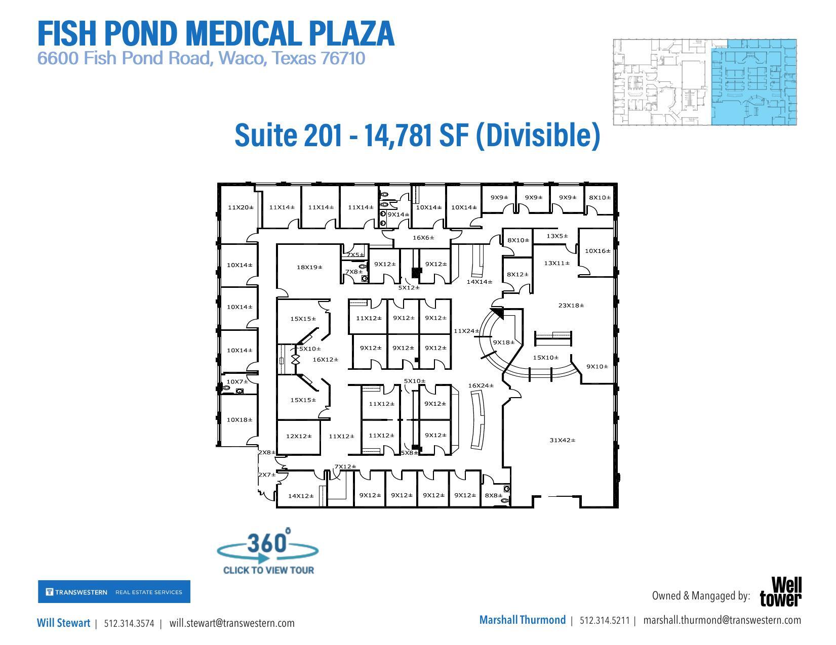 6600 Fish Pond Rd, Waco, TX à louer Plan d’étage– Image 1 sur 1