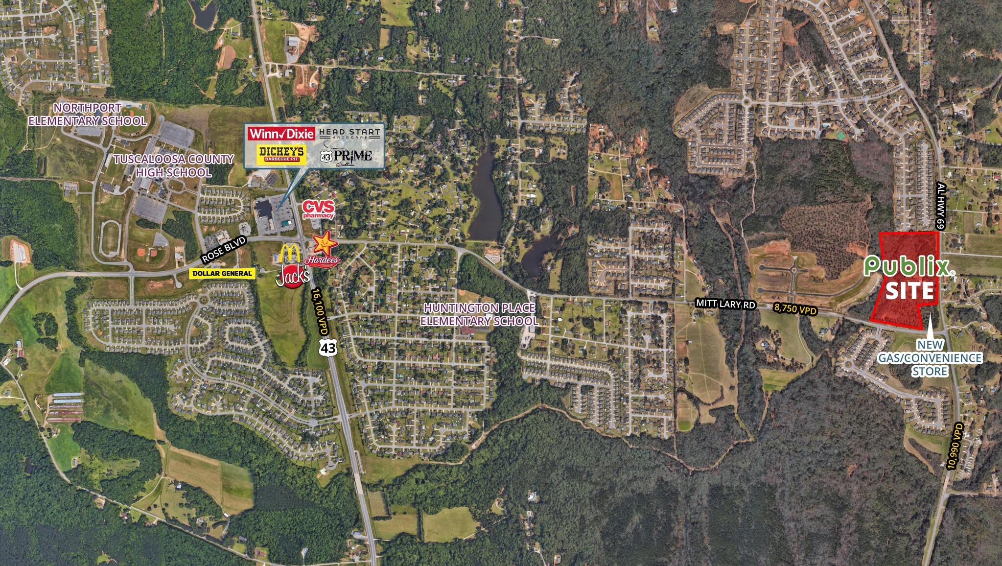 13556 Highway 69 N, Northport, AL à louer Photo principale– Image 1 sur 9