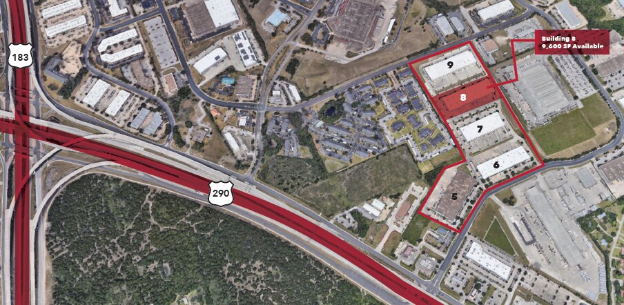 8024 Exchange Dr, Austin, TX à louer - Photo de l’immeuble – Image 3 sur 3