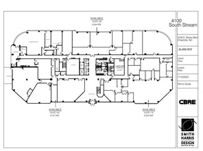 4100 S Stream Blvd, Charlotte, NC à louer Plan d’étage– Image 1 sur 1