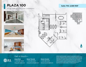 100 NE 3rd Ave, Fort Lauderdale, FL à louer Plan d’étage– Image 1 sur 1