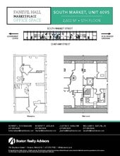 4 S Faneuil Hall Market Pl, Boston, MA à louer Plan d’étage– Image 1 sur 1
