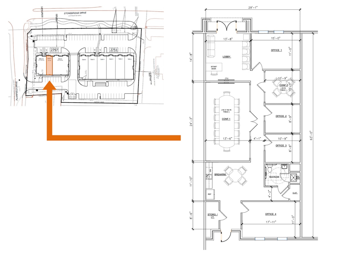 2797 S Stonebridge Dr, McKinney, TX 75070 - Lot 9 - - Plan d’étage - Image 1 of 9