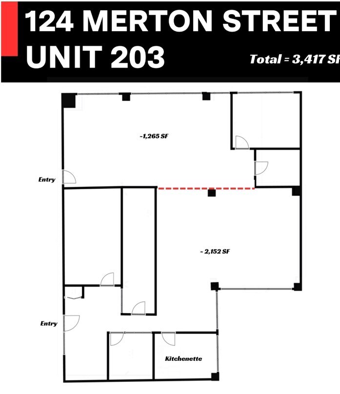 124 Merton St, Toronto, ON à louer Plan d’étage– Image 1 sur 12