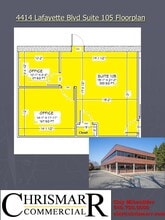 4414 Lafayette Blvd, Fredericksburg, VA à louer Plan d’étage– Image 1 sur 1