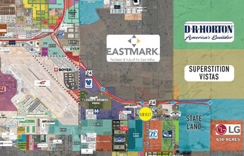 11001 E Pecos Rd, Mesa, AZ - VUE AÉRIENNE vue de carte