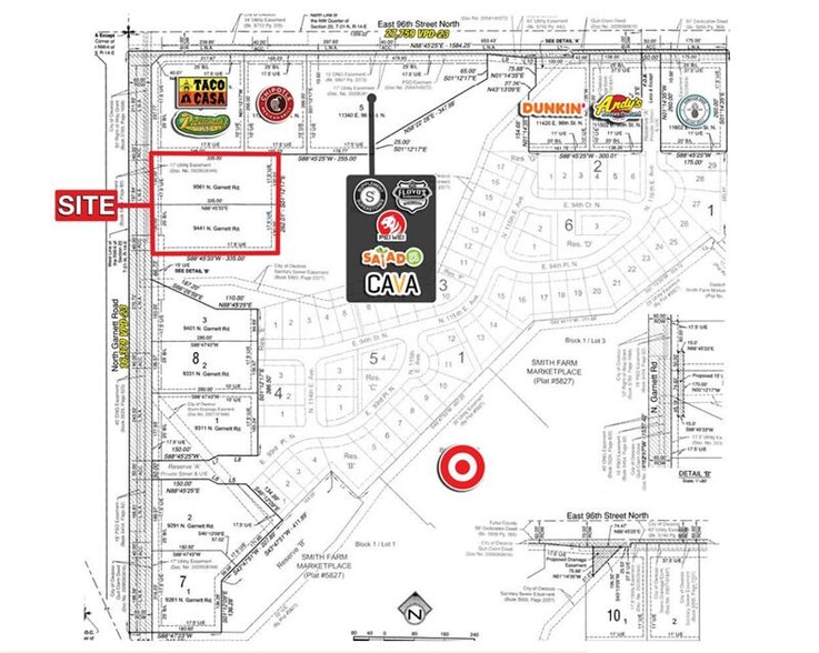 9441 N Garnett Rd, Owasso, OK à louer - Plan de site – Image 2 sur 2