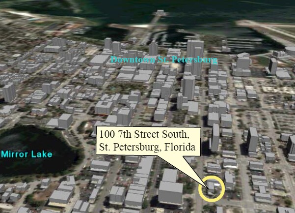 100 7th St S, Saint Petersburg, FL à louer - Aérien – Image 2 sur 9