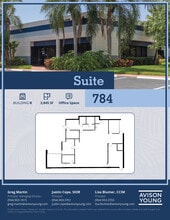 602 S Military Trl, Deerfield Beach, FL à louer Plan d’étage– Image 1 sur 1
