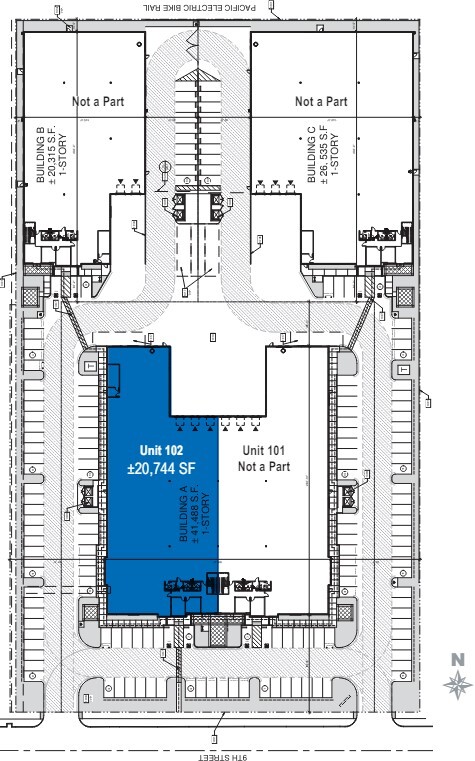 1037 W 9th St, Upland, CA à louer Plan d’étage– Image 1 sur 1