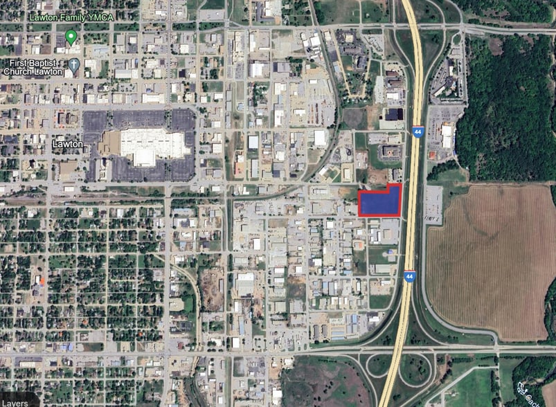 425 SE Interstate Dr, Lawton, OK à vendre - Aérien – Image 2 sur 9
