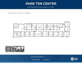 16200 Park Row, Houston, TX à louer Plan d’étage– Image 1 sur 2